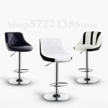 

Bar stool chair lift modern minimalist stool home bar chair high stool bench back high chair