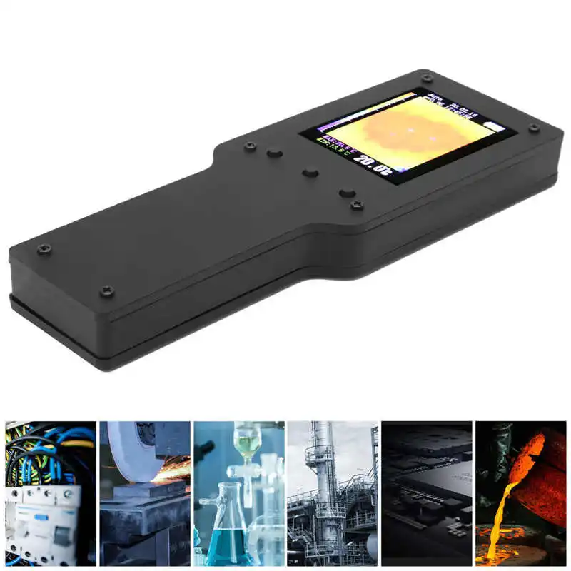 Caméra dimagerie thermique portable MLX90640 imageur thermique infrarouge capteur de température de haute précision thermomètre infrarouge portable 