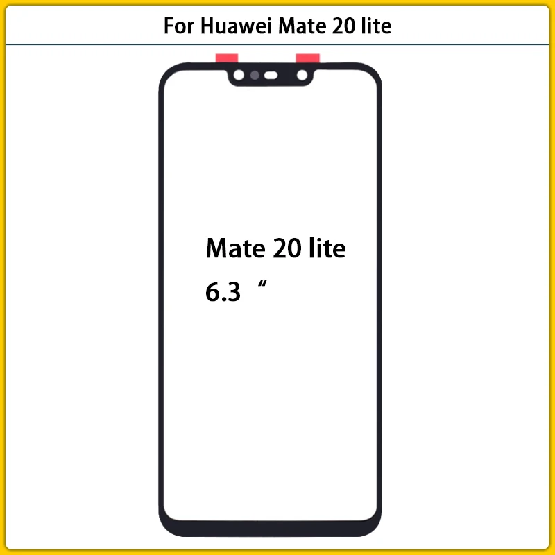 Сенсорная панель для Huawei Mate 20 lite 6 3 дюйма ЖК-дисплей переднее внешнее стекло