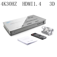 HDMI 16x1 мульти-просмотр с бесшовным переключателем HDMI экран в режиме реального времени мультипросмотра поддержка 4k@ 30 Гц и 3D визуальные эффекты
