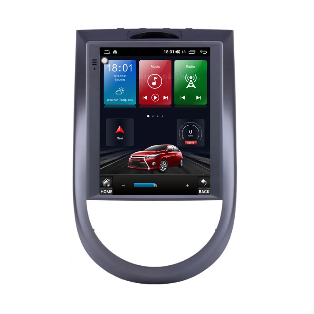 4G LTE Android 9 для Kia Soul 2010 2011 2012 2013 Tesla Тип Мультимедиа стерео автомобильный DVD-плеер