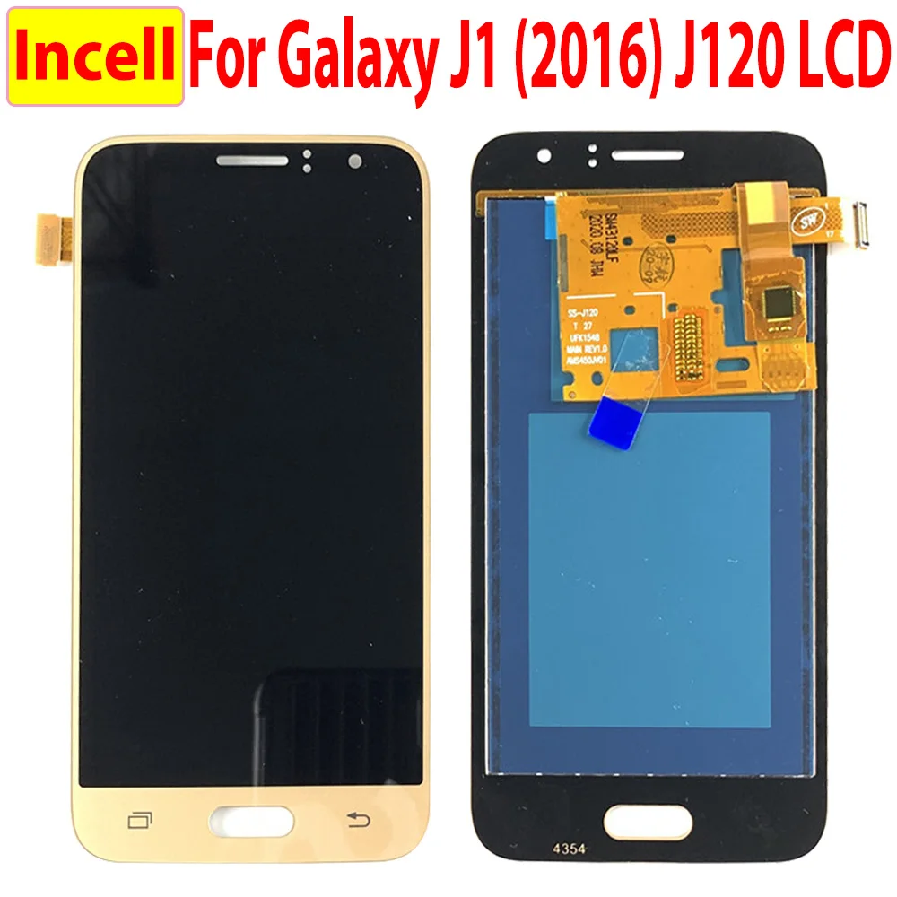 TFT-дисплей 4 3 дюйма для Samsung Galaxy J1 2016 сенсорный экран с дигитайзером J120F J120 J120A J120H |