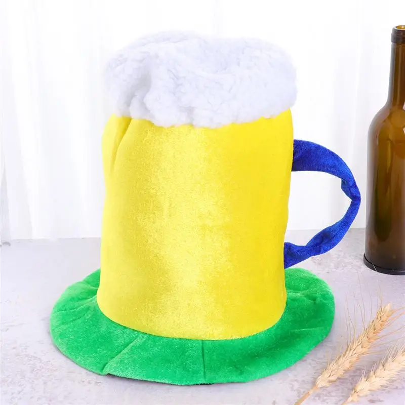 Beer Cup Party Hat Holiday Cosplay Cap 