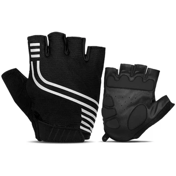 

Men Mountain Bike Gloves Shock-absorbent Half Finger Biking Gloves Anti-slip Breathable Cycling Gloves for Men