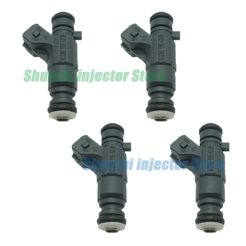 8 шт. Форсунка топливной форсунки для FIT Wuling Sunshine 466 Chang an Star CM5 L4 0280156420 2000