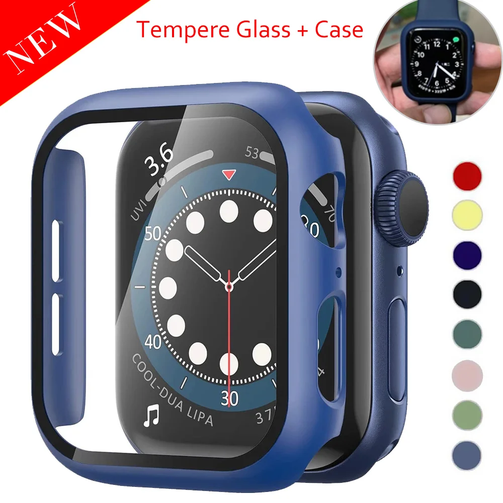 360 Тонкий чехол для часов Apple Watch 6 SE 5 4 3 2 1 42 мм 38 мягкая прозрачная защитная пленка