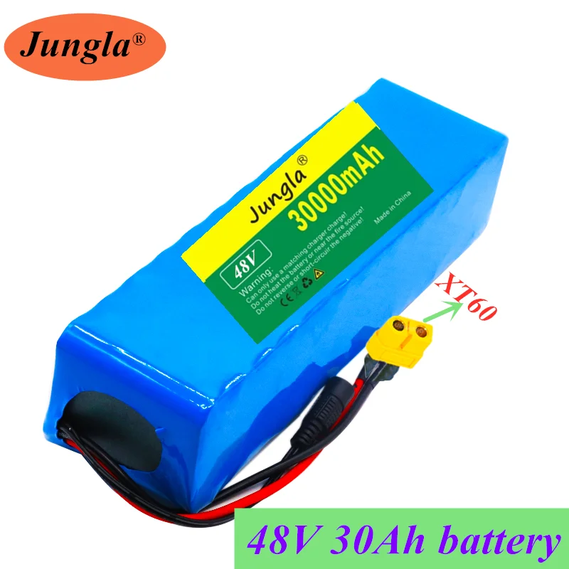 Original 48V 30Ah 1000watt 13S3P 18650 Battery Pack 54.6v E-bike Electric bicycle battery Scooter with 25A discharge BMS | Электроника