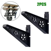 

2pcs Fishing Rod Rack Wall Bracket Wall Mount Fishing Rod Storage Hanger Skateboard Mounts Fishing Tools