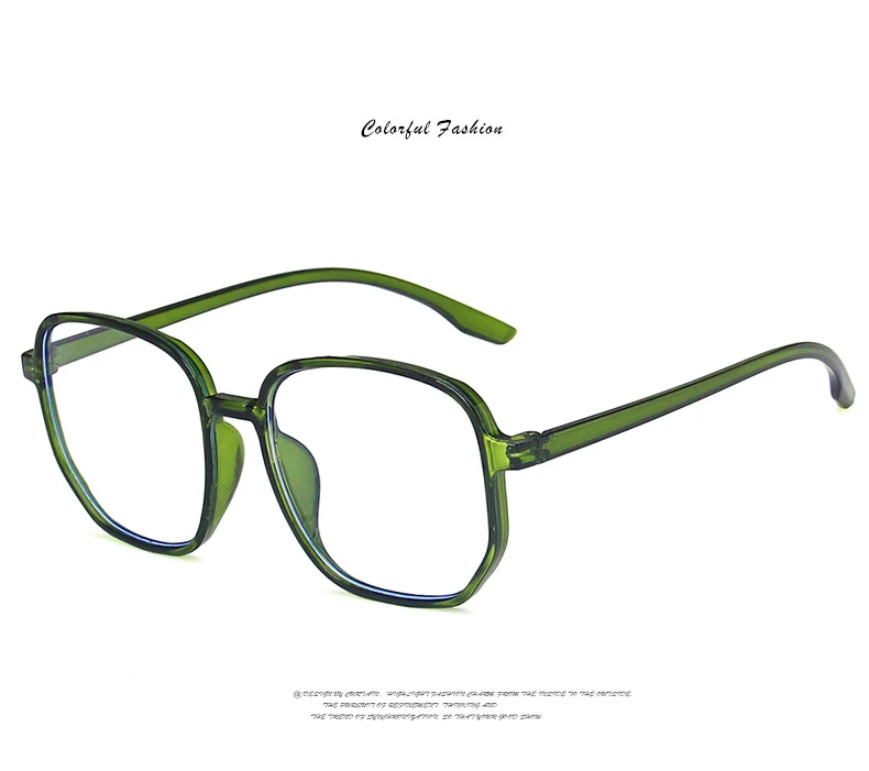 Fashion Transparent Computer Glasses Frame Women Men Anti Blue Light Square Eyewear Blocking Glasses Spectacle Eyeglasses Trend (11)