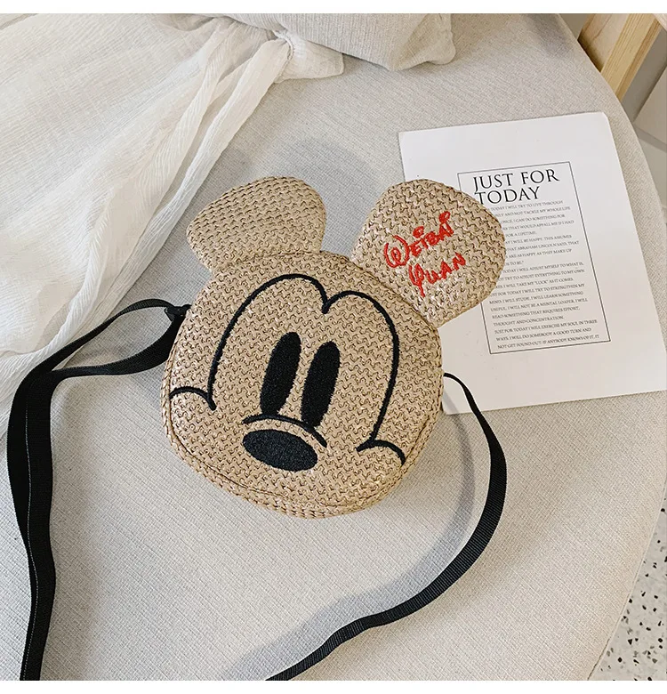 Disney сумка принцессы Микки Маус Детская сумка-мессенджер для девочек модная сумка на плечо Минни мальчик Сумочка детская портмоне