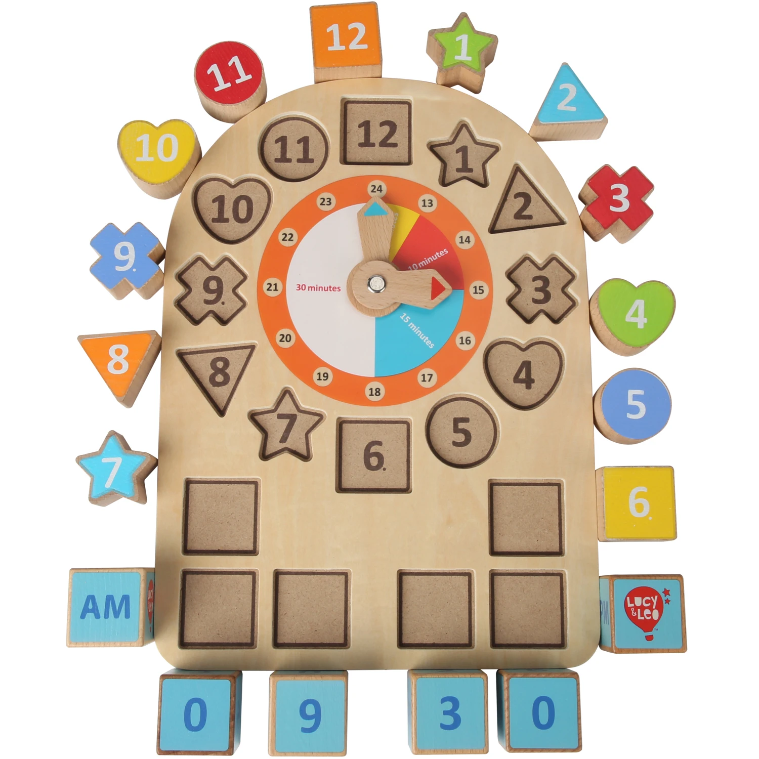 Puzzles Lucy&Leo LL232 wooden toys game for boys and girls educational toys bizibord entertaining cube Wood Unisex