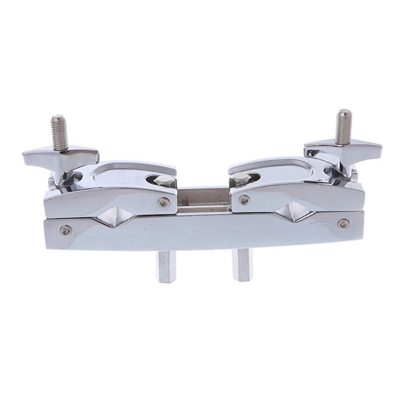 

ABZB-Metal Connecting Clamp Holder Bracket Percussion Drum Set for Cowbell Accessory