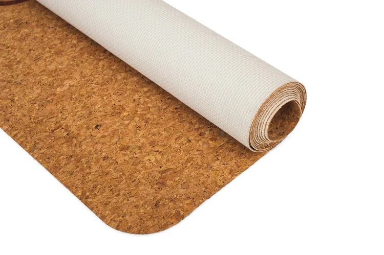 1 мм натуральный латексный пробковый коврик для йоги ультратонкий портативный складной коврик для йоги одеяло для занятий фитнесом гимнастический коврик для бодибилдинга коврик для пилатеса