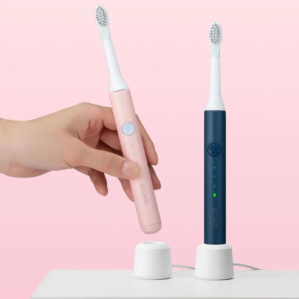 Xiaomi SOOCAS SO WHITE EX3 перезаряжаемая электрическая ультразвуковая зубная щетка USB перезаряжаемая зуб зубы Глубокая чистка кистей водонепроницаемый X3