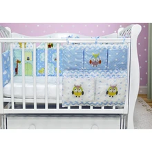 Карман органайзер на детскую кроватку кармашки на кроватку для новорожденных детский органайзер