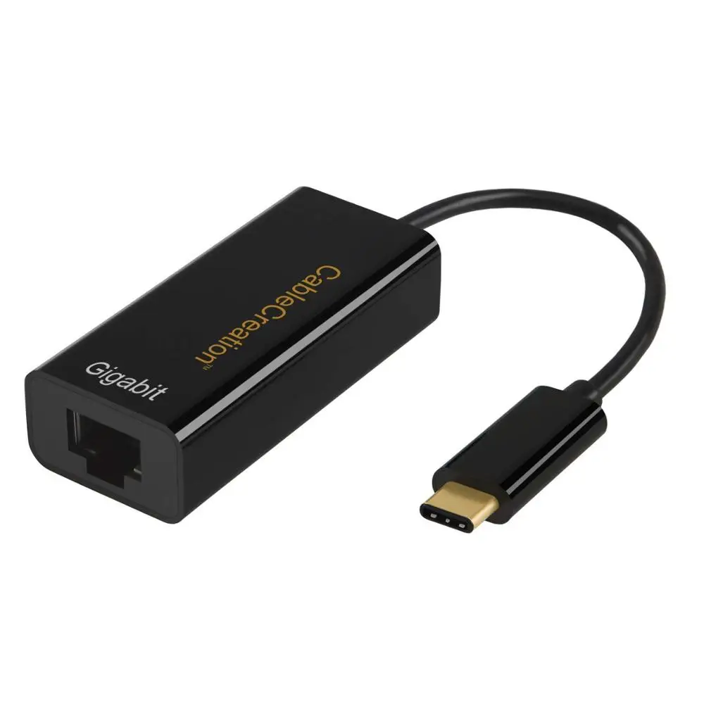 USB 3.USB 3,1 type C(USB-C) для RJ45 Gigabit Ethernet LAN Сетевой адаптер для Apple Macbook Pro Chromebook Pixel - Цвет: White