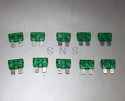 

ATC BLADE FUSE 30 AMP 100pc LOT 30A FUSES SKF-03-30A
