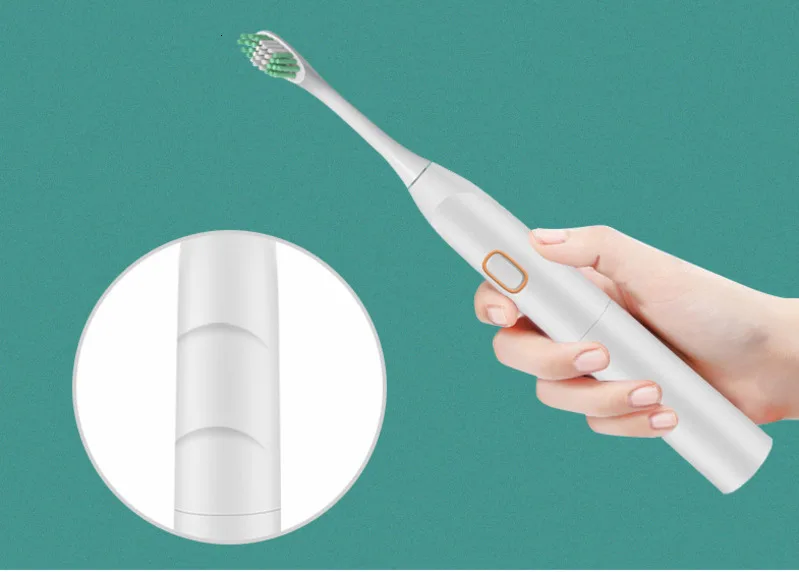 MeterMall Sonic электрическая зубная щетка SG-507 для взрослых с таймером щетка 5 режимов USB зарядное устройство перезаряжаемые сменные головки зубных щеток Набор