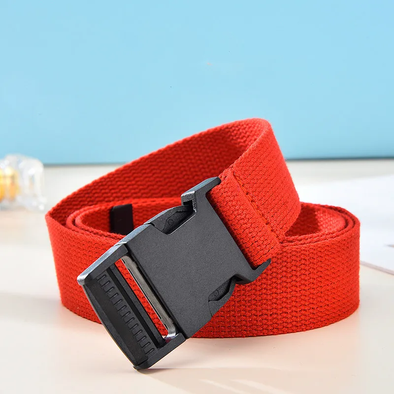 New Designer plastic buckle Jeans and overalls adorn the girdle