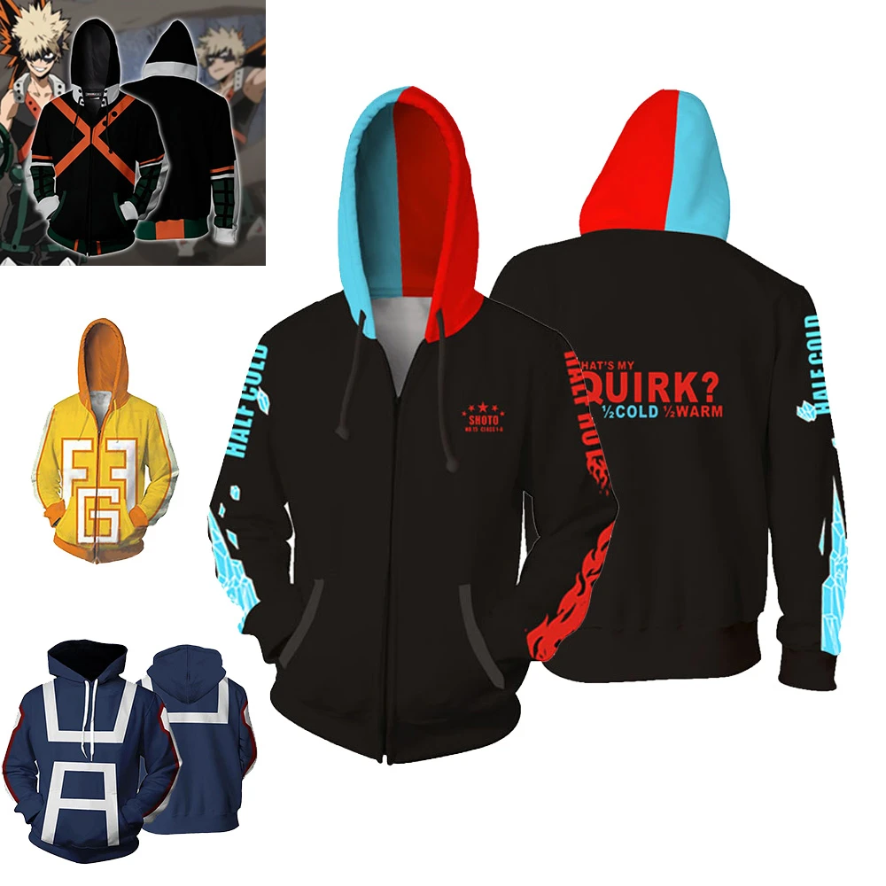bakugou katsuki hoodie