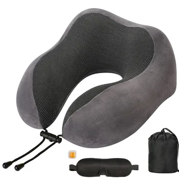 

Multifunctional Travel Neck Pillow U-shaped Lightweight Portable Washable Memory Foam Cushion Neck Pillow