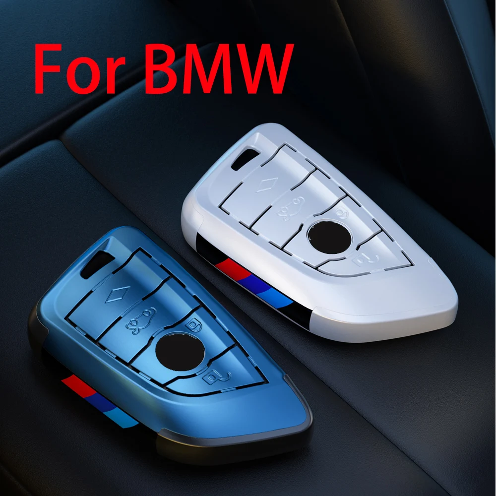 Car Key Case Cover Fob Suit for BMW 2 3 5 7 Series 6GT X1 X3 X5 X6 F45 F46 G20 G30 G32 G11 G12 F48 G01 F15 F85 F16 F86 Keychain |