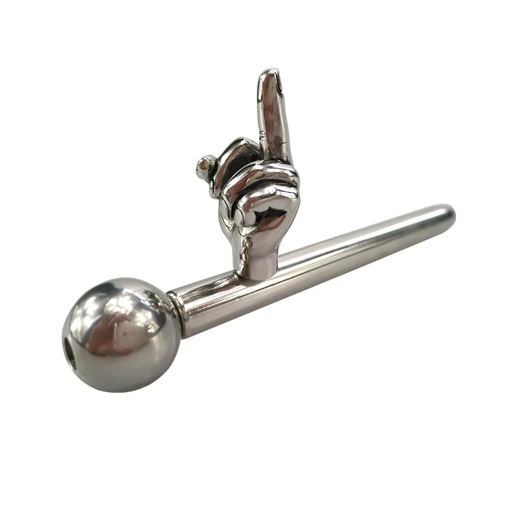 

Metal Stainless Steel Hand Guide Urinary Catheter Stick Toy Urethral Dilation Stimulation Alternative Gay Adult Products