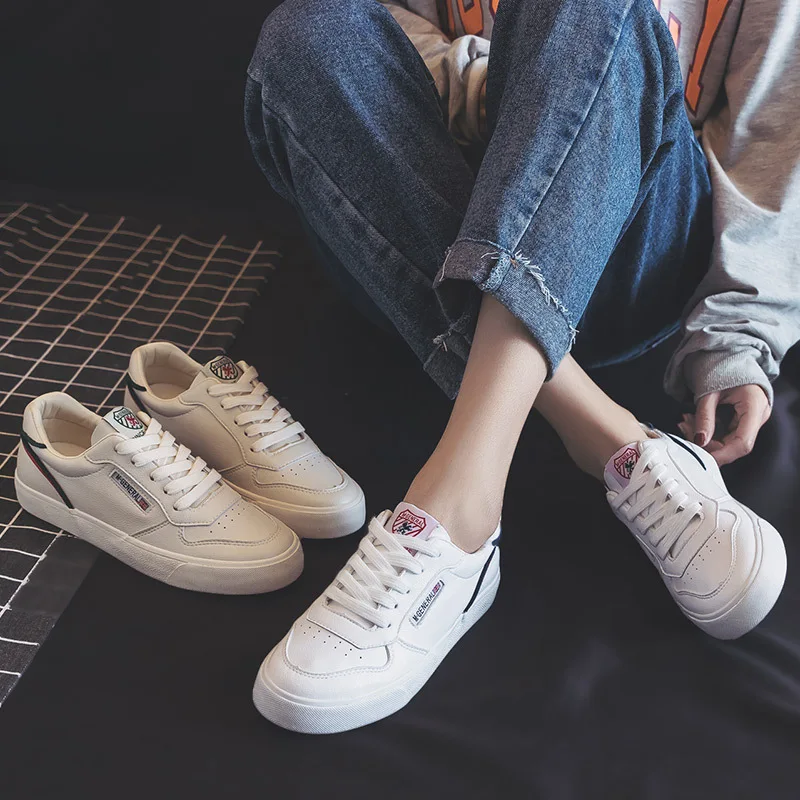 

Korean-style Trendy Shoes Women's WOMEN'S Shoes White Shoes Women's 2019 Spring New Style Students Comfortable Fashion Casual 80