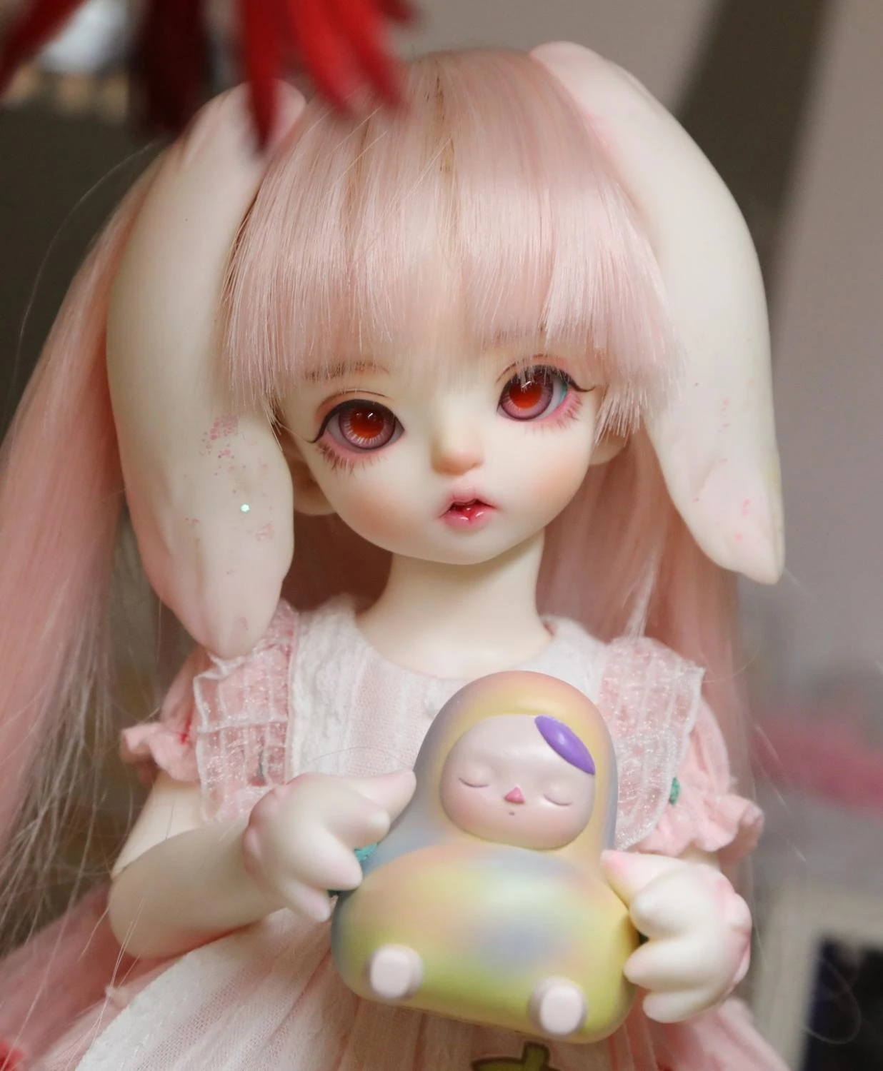 BJD doll human body Bunny include long 