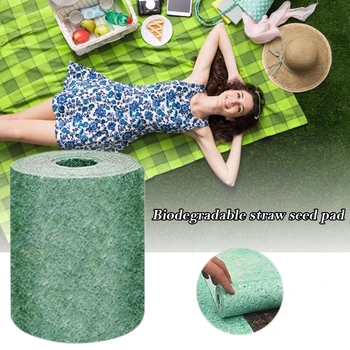 

Biodegradable Grass Seed Mat 0.2Mx3M Grass Seed Carpet Seed Starter Mat Garden Supplies