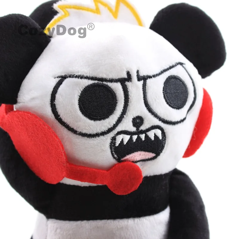 18 см Ryan Мягкая кукла аниме Ryan Panda плюшевые игрушки кукла Peluche Panda Мягкие Животные Игрушки для маленьких детей подарок на Рождество и день рождения