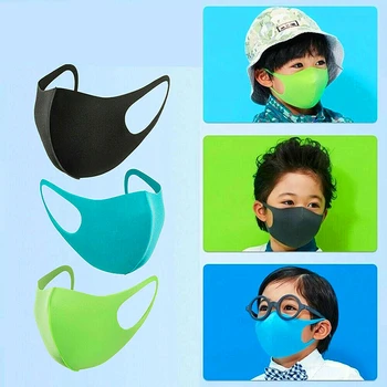 

2020 New Baby Boys Girls Protective Mask Health Anti-Dust Mouth Face Masks PM 2.5 Outdoor Mask Breathable Gas Filter Protection