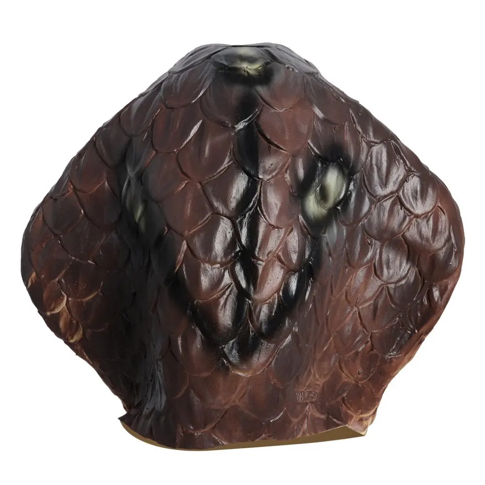 Маска змеи гадюки, костюм кобры на Хэллоуин, латексная маска Elapid Elapoid, маскарадный мяч, реквизит для косплея
