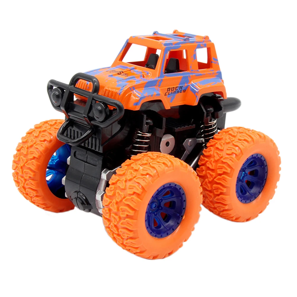 Детская мини игрушка 4WD инерционная вращающаяся машинка с фрикционным эффектом