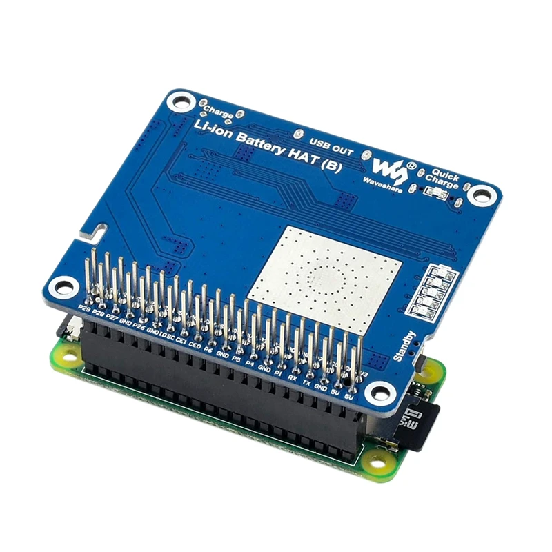Waveshare 3000 мАч литий-полимерный аккумулятор шляпа для Raspberry Pi интегрирует чип SW6106