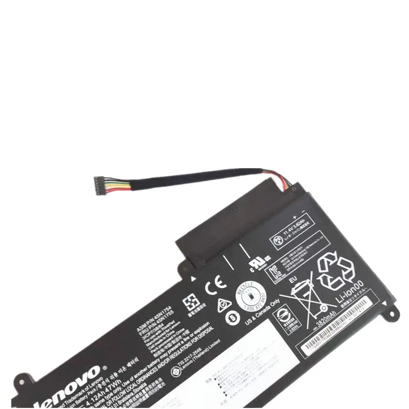 Ноутбук Замена литий-ионная батарея для lenovo E455 E450 E450C 11,4 V 47WH 3820mAh