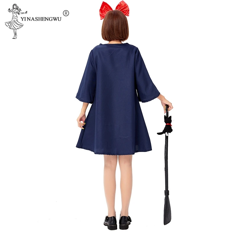 Kiki's Delivery Service Kiki exported to Japan cosplay costumes for adults minimalist Japanese Witch little witch clothes