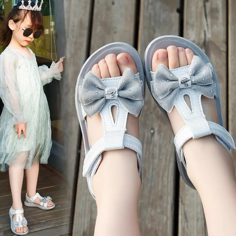 

Summer baby sandals for girls boys cute soft sole fashion children casual shoes big kids beach sandals party shoes