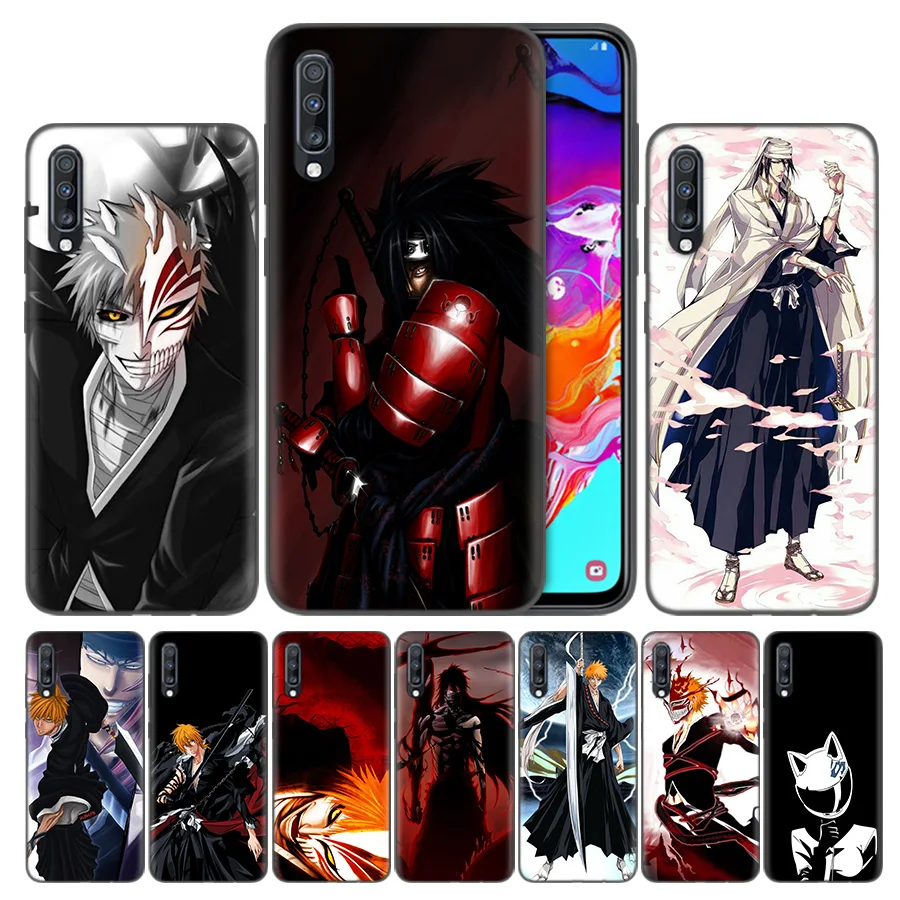 

Bleach Anime Bags Coque Phone Case For Samsung Galaxy S8 S9 A50 S10 S10e Plus 5G A10 A20 A30 A40 A60 A70 Back Covers