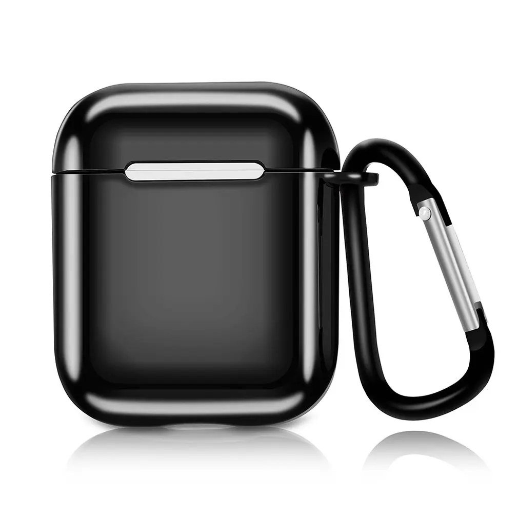Противоударный защитный чехол из ТПУ для Apple Airpods, силиконовый чехол для зарядки Airpods 1 и 2, аксессуары для наушников