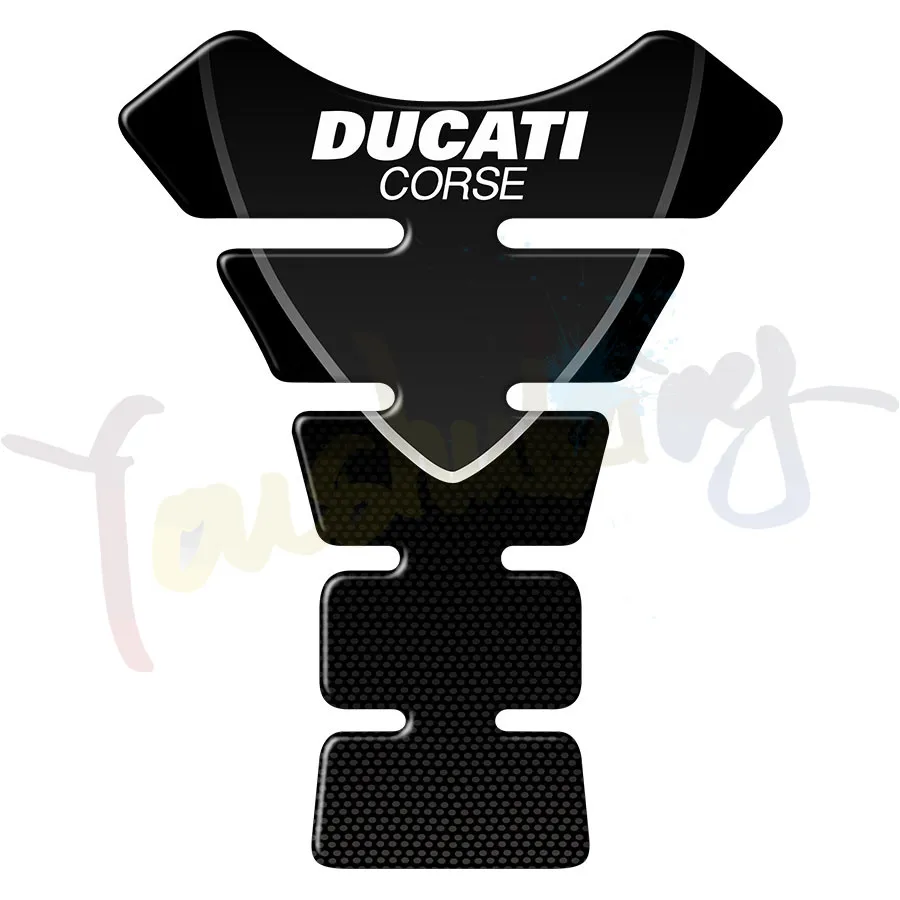 

3D Motorcycle Tank Pad Protector Case for ducati logo Decals
