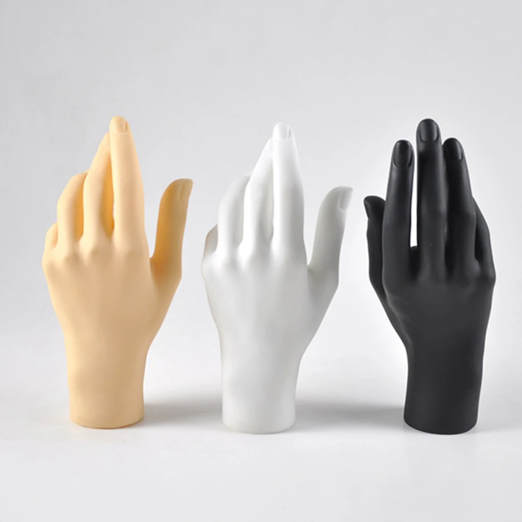 Durable Mannequin Hand Model for Jewelry Bracelet Ring Glove Watch Display