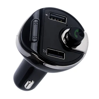 

Accessories FM Transmitter Fast Charging Dual USB TF Card Bluetooth Universal Handsfree Car Kit Music Player Adapter Wireless