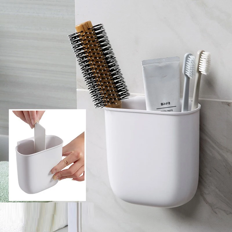 Microbe Free Toothbrush Holders Wall Rack For Clean Storage And Holding Bag Box 