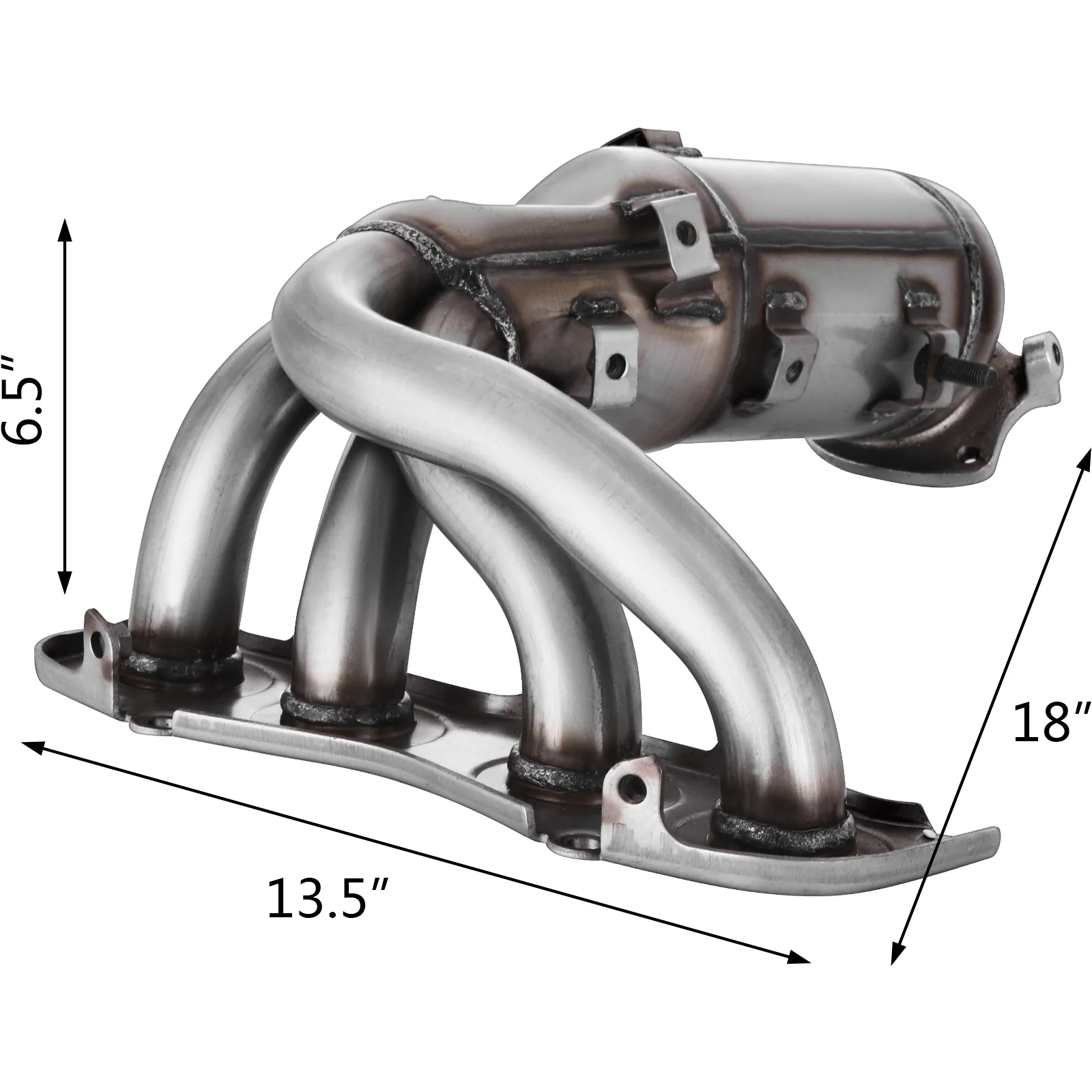 SucceBuy Catalytic Converter for 2002-2006 ToyotaCamry/Solara2.4L Compliance W/OBD III Stainless Steel Out Shell Green Emission