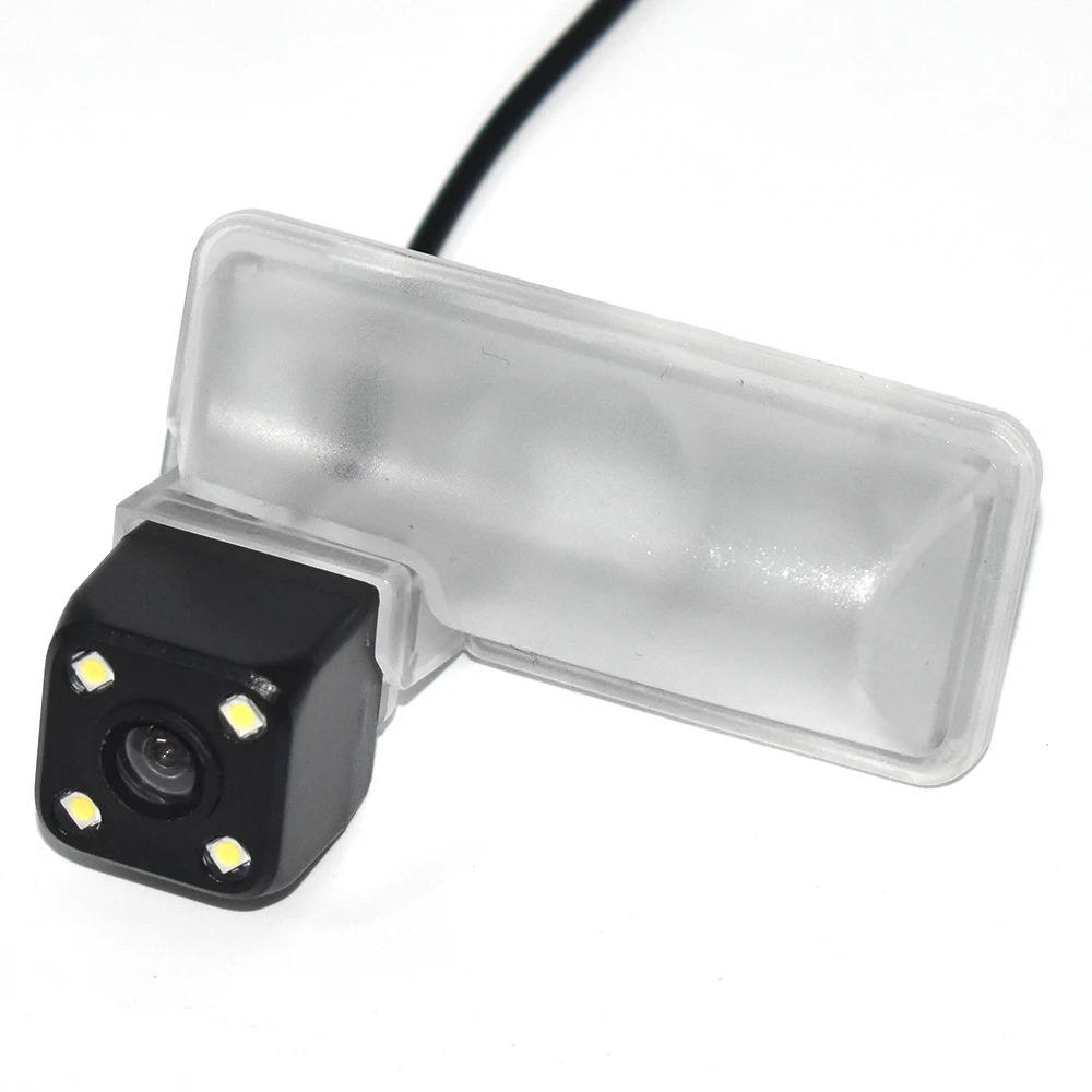 4-LED ZJCGO Автомобильная камера заднего вида для парковки ночного видения, водонепроницаемая камера для Toyota GT 86 GT86 FT86 Scion FR-S FRS 2012 - Название цвета: 4-LED