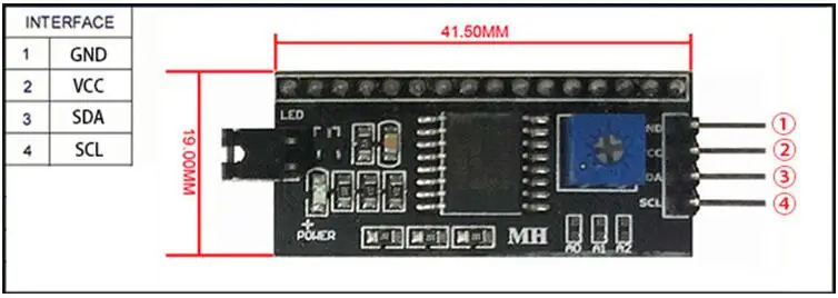 2002 20X2 202 серийный IIC igc VFD экран модульная ЖК-панель для Arduino