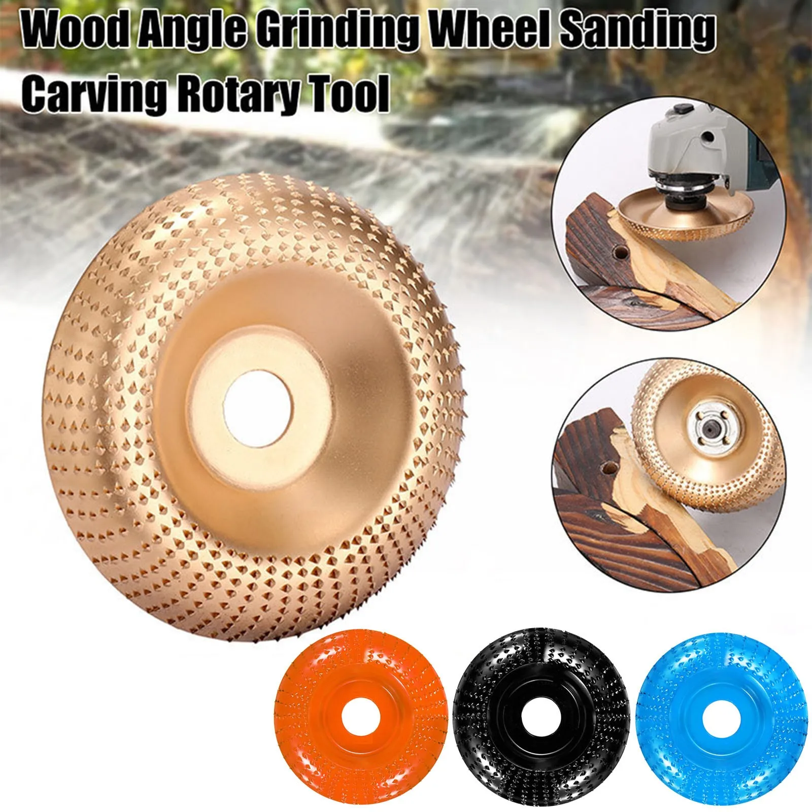 Grinder Shaping Abrasive Disc For Angle Grinder Tungsten Carbide Coating Bore 