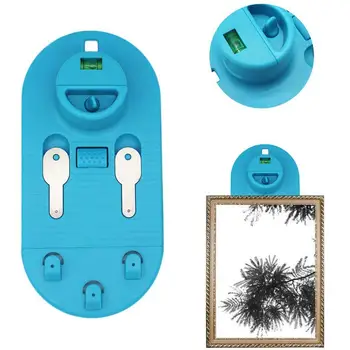 

Pictures Frame Hanger Photo Frame Ruler Spirit Level Angle Gauge Kit Measuring Ruler For Hanging Picture DIY Tools Dropshipping