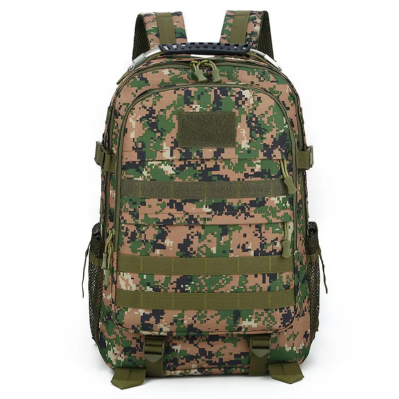 Большой Вместительный военный рюкзак для мужчин, 15 дюймов, армейская сумка для ноутбука, водонепроницаемый нейлоновый Тактический Рюкзак Molle для улицы, Горные Сумки XA8D - Цвет: Jungle Digital